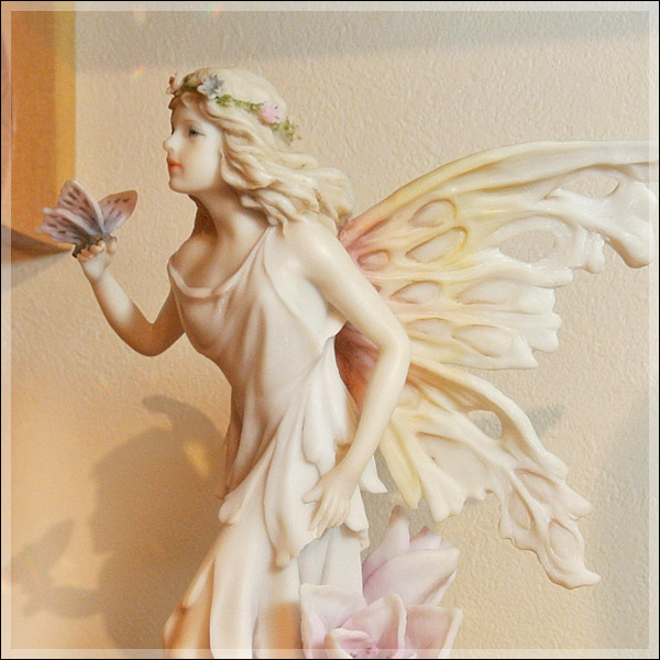 楽天市場】【送料無料】花の妖精シリーズ 思いやり 像 妖精 フェアリー