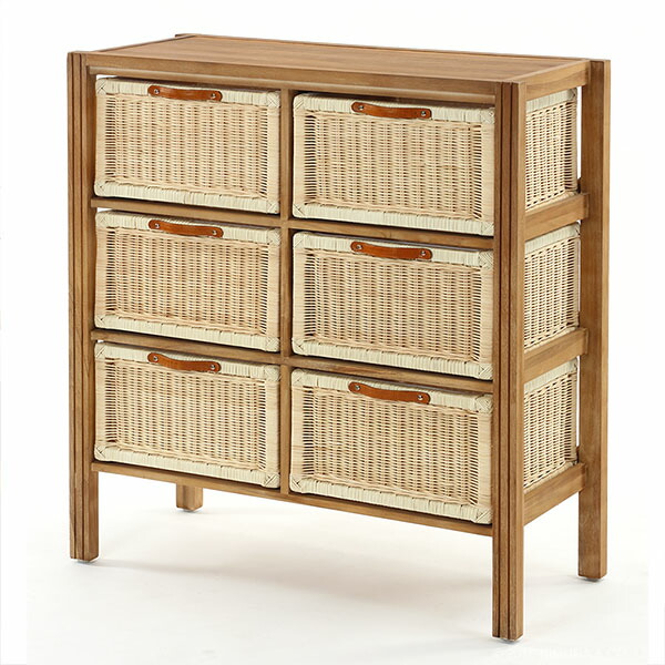 楽天市場】アジアン家具 チェスト 収納 キャビネット シェルフ ラック