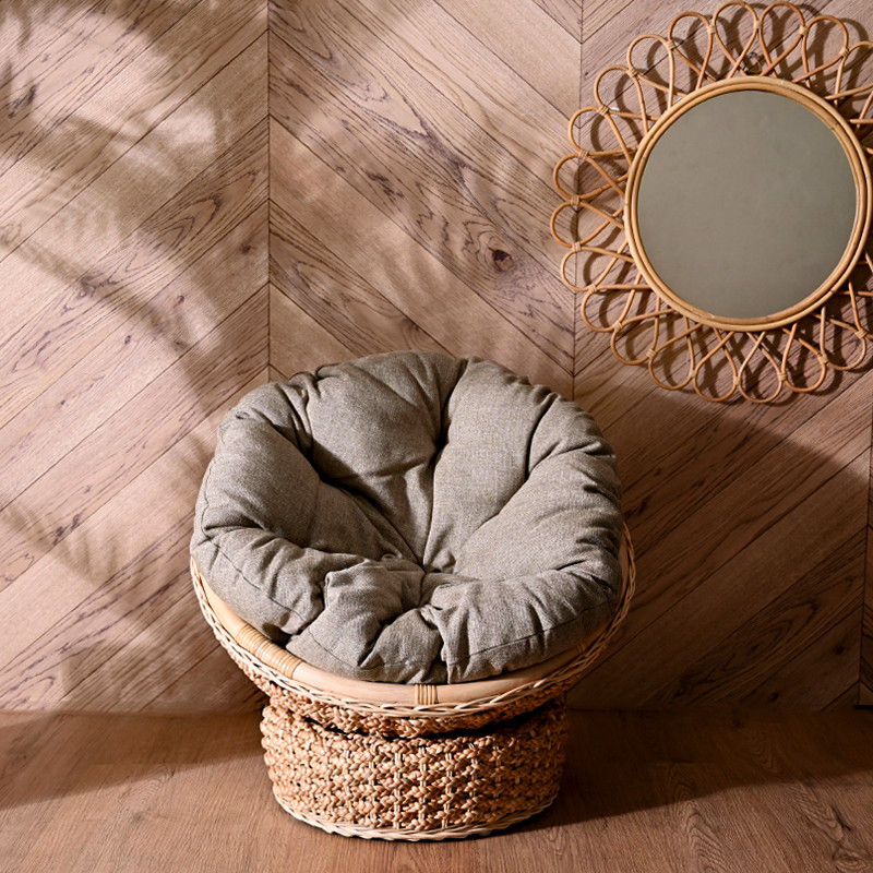 楽天市場】アジアン家具 ウォーターヒヤシンス ミニパパサンチェア