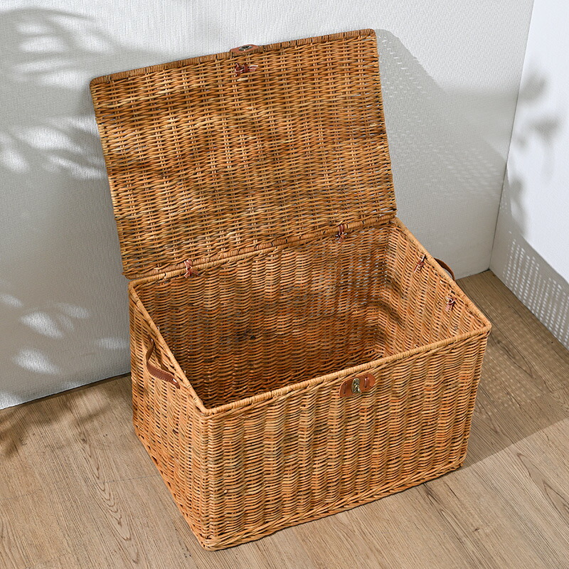 楽天市場】籐家具 ラタンバスケット フリーボックス GK715ME ラタン 籐