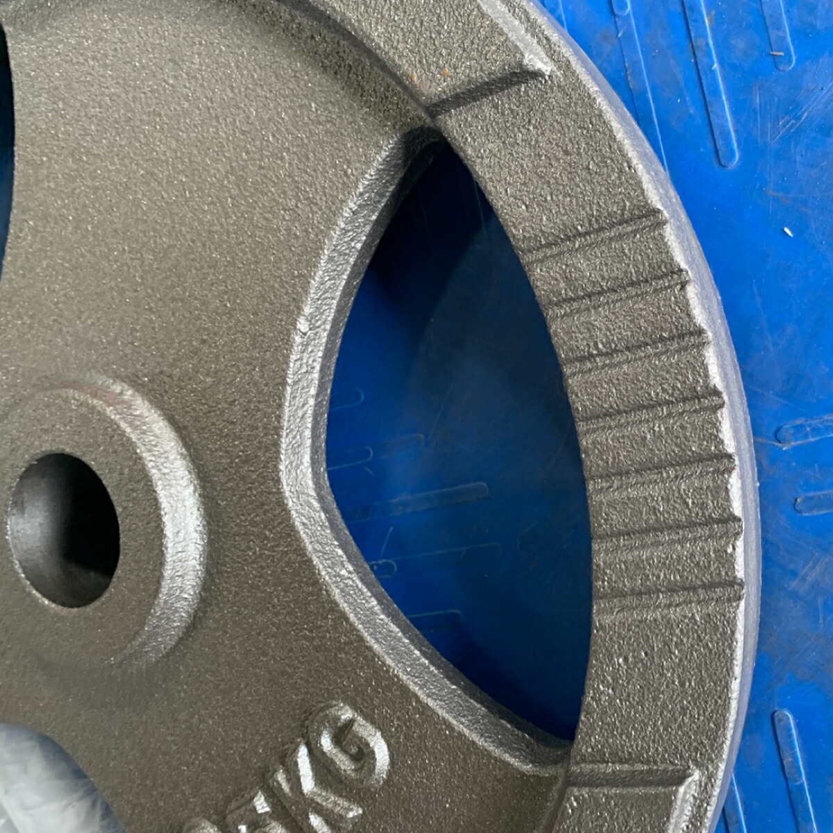 楽天市場】Φ50mm 3グリップ アイアンプレート 25kg×2枚セット 筋トレ