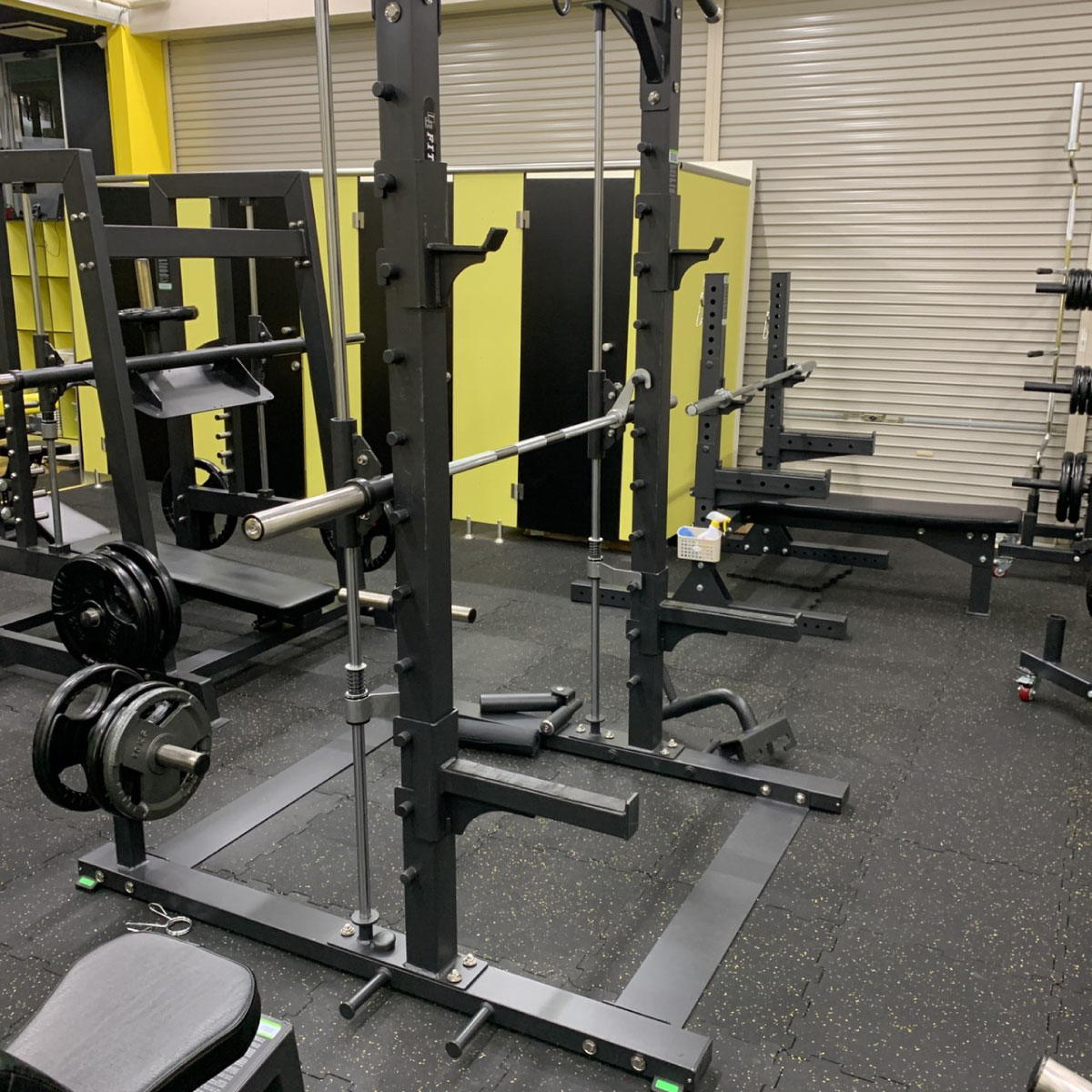 楽天市場】[ 頑強 ・ 業務用 ] スミスマシーン & ハーフラック 筋トレ