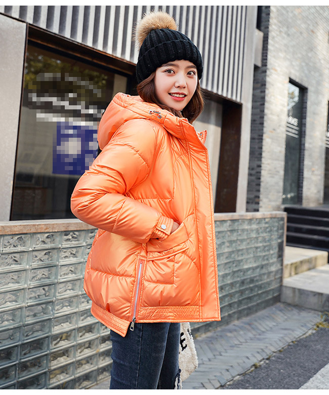 楽天市場】【送料無料】フード付き 中綿ジャケット レディース