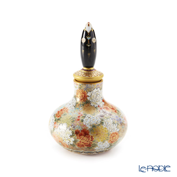 楽天市場】【P10倍・クーポン】現代の京薩摩 フタ付小壺 花詰 伝統工芸