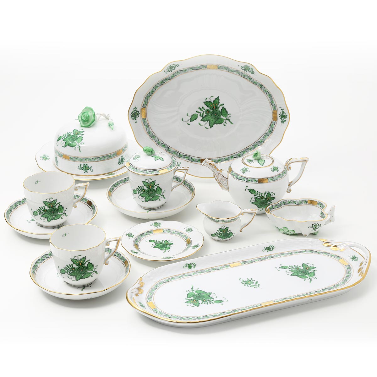 楽天市場】【P10倍・クーポン】ヘレンド (HEREND) アポニーグリーン