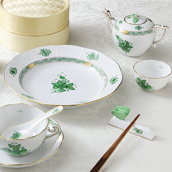 楽天市場】【P10倍・クーポン】ヘレンド (HEREND) アポニーグリーン