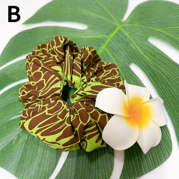 楽天市場】シュシュ フラ フラダンス ヘアアクセサリー ハワイアン