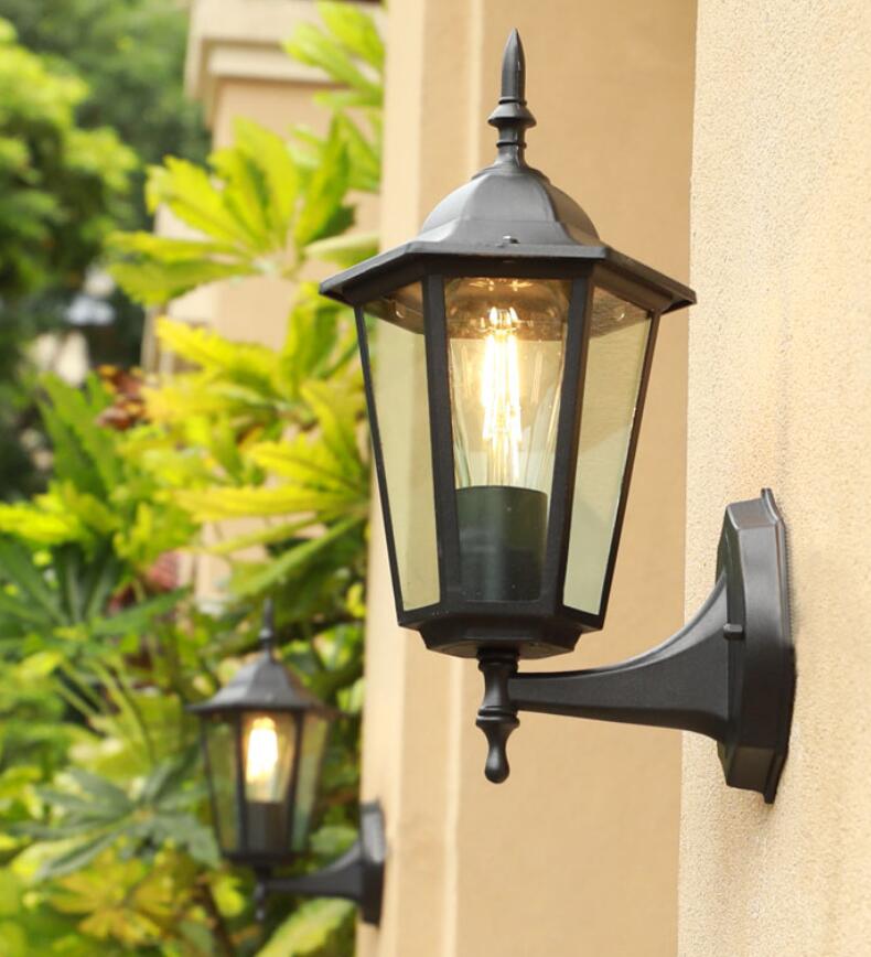 楽天市場】ブラケットライト ポーチライト 外灯 レトロ 壁掛け照明