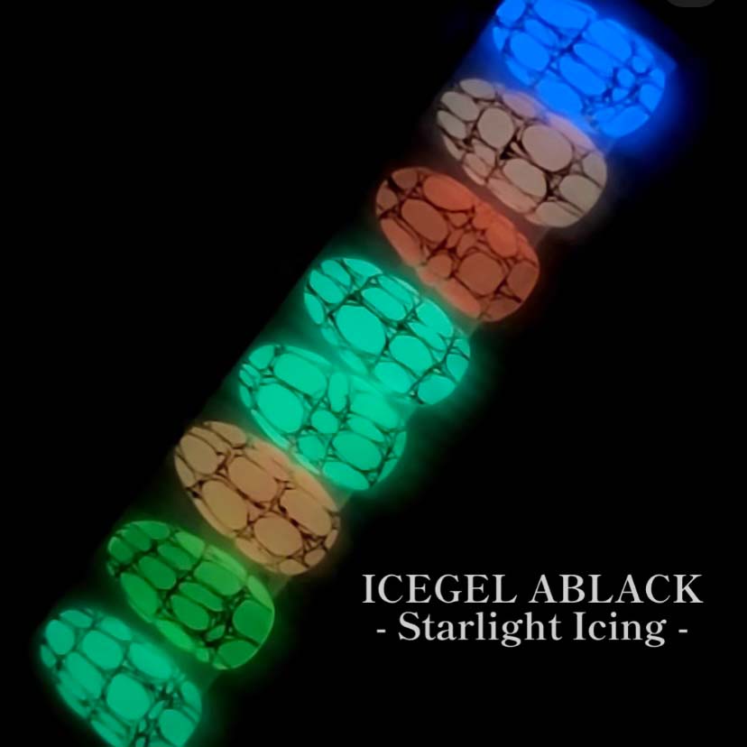 楽天市場】アイスジェル ICE GEL A BLACK スターライト アイシング