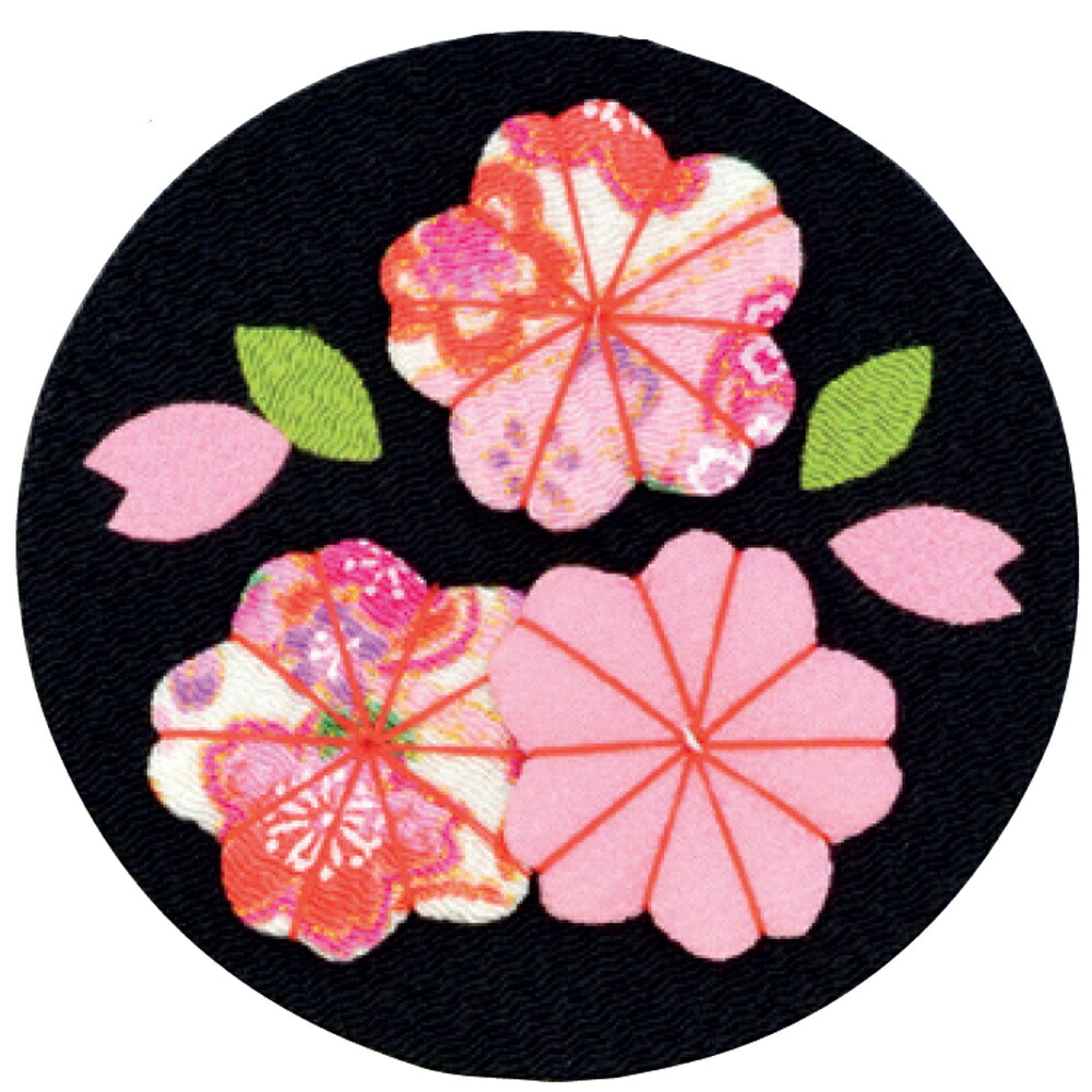 楽天市場】【1/5までポイントUP】ちりめん壁掛けオルゴール 花 桜4 月