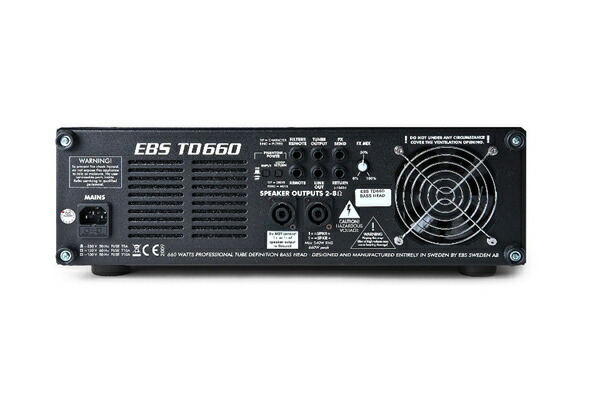 楽天市場】【600W】EBS TD660 新品 ベースアンプヘッド[TD-660][Bass