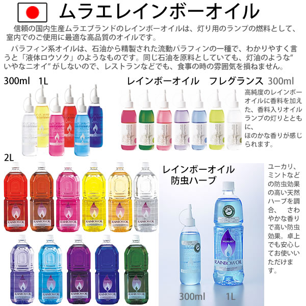 楽天市場】レインボーオイル ムラエ【各色組み合わせ自由 格安特価6本