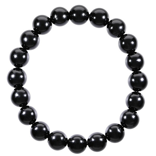 楽天市場】黒水晶 モリオン ブレスレット 10mm 16.5〜18.5cm S〜LL