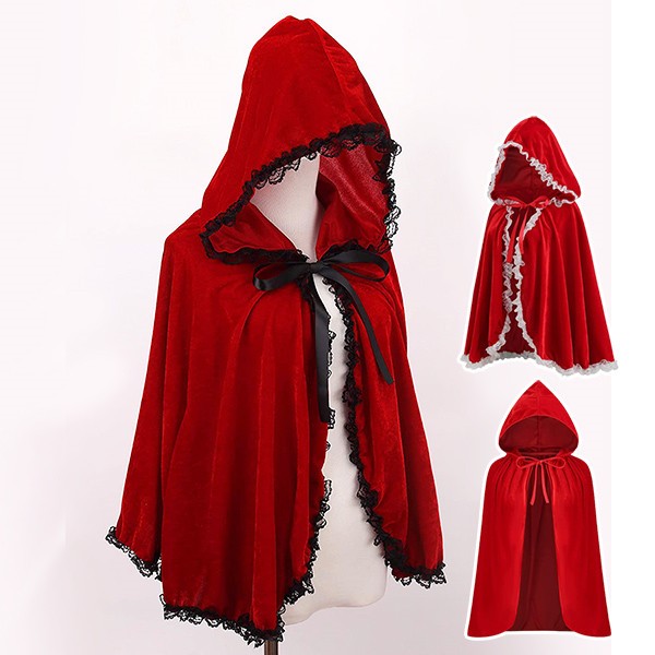 楽天市場】マント ブラック 60cm フードあり 赤ずきん コスプレ