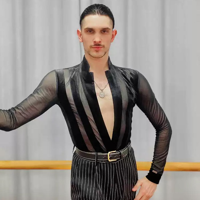 楽天市場】社交ダンス衣装 男性 ラテンダンス フラメンコ ダンスウェア