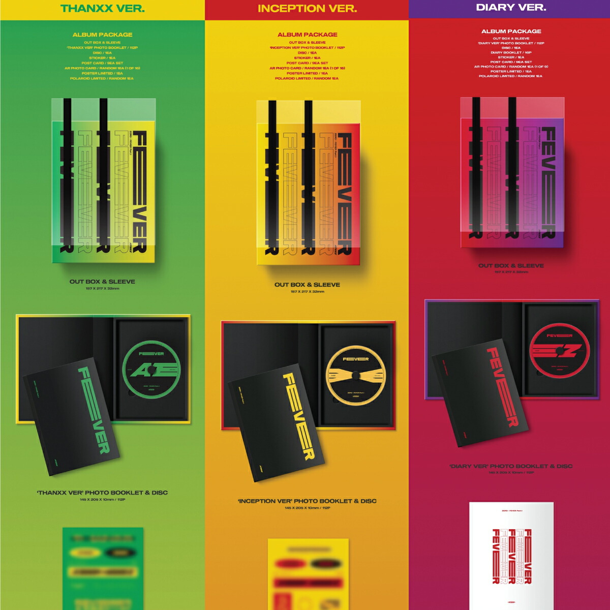 楽天市場】ATEEZ ZERO FEVER PART.1 5TH MINI ALBUM エイティズ 5集