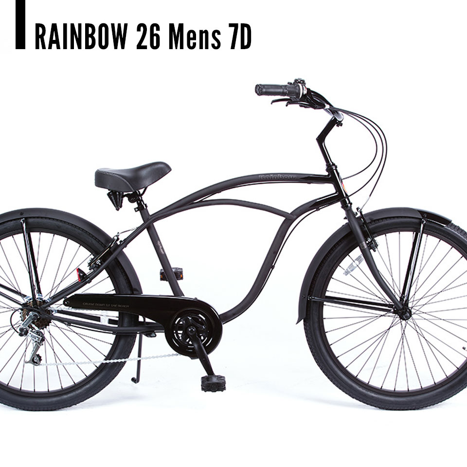 楽天市場】RAINBOW BEACHCRUISER/レインボービーチクルーザー PCH101