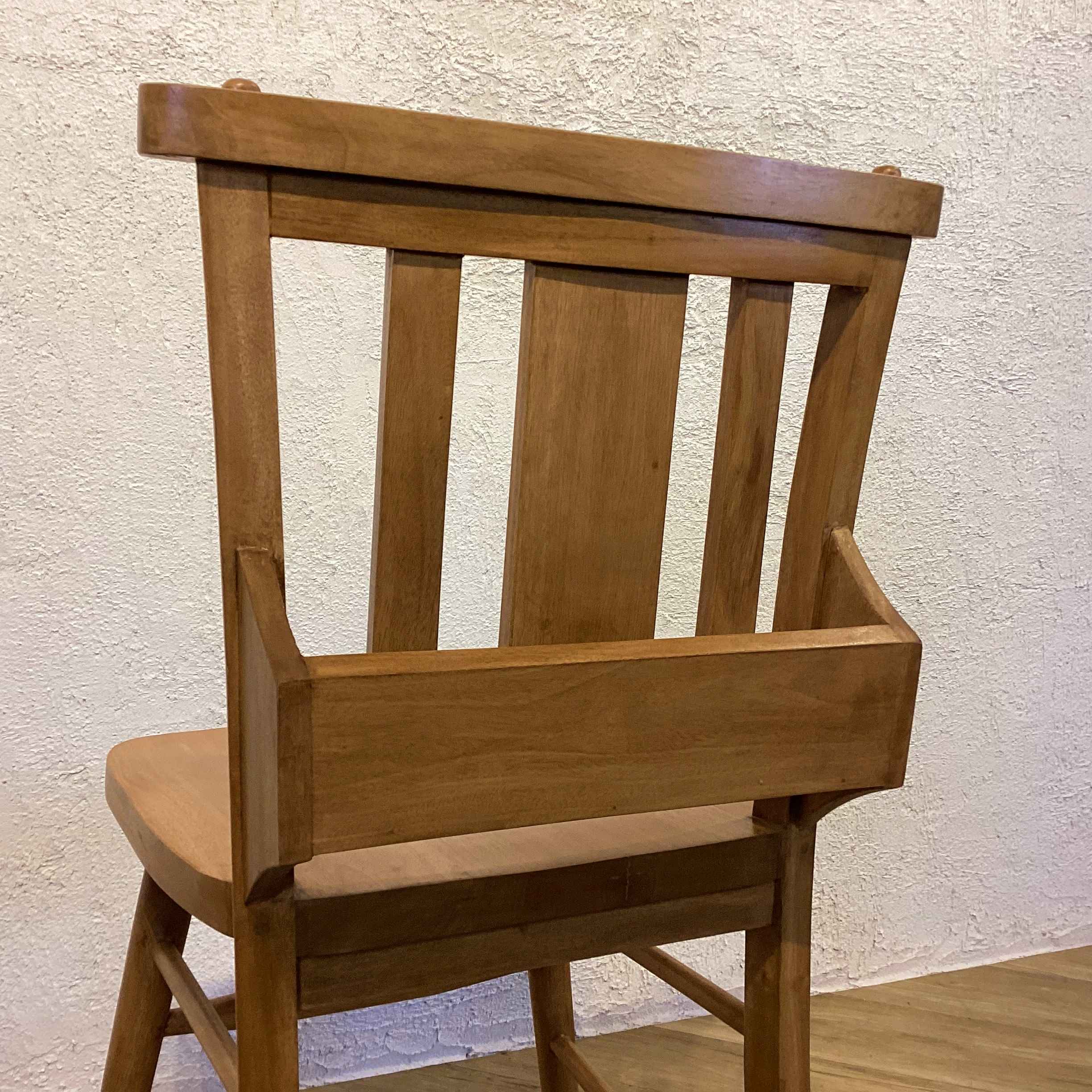 楽天市場】英国アンティーク調 チャーチチェア ボックス付き