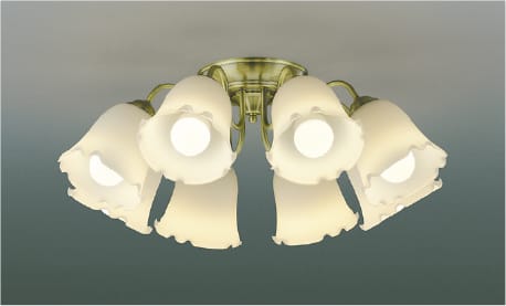 楽天市場】AA39963L LEDシャンデリア (〜14畳) LED（電球色） コイズミ