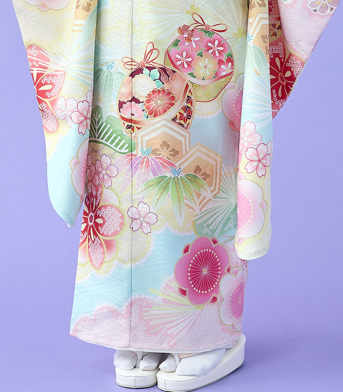 楽天市場】七五三 753 着物 7歳 女の子 四つ身着物 単品 式部浪漫