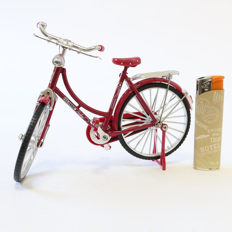 楽天市場】自転車 ミニチュア 自転車 おもちゃ レトロ アンティーク