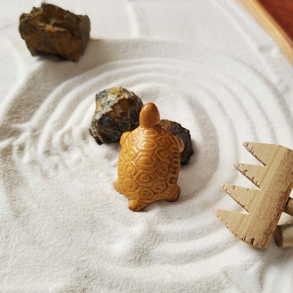 楽天市場】ミニチュア 置物 飾り フィギュア 亀（かめ） 中 : みどり屋