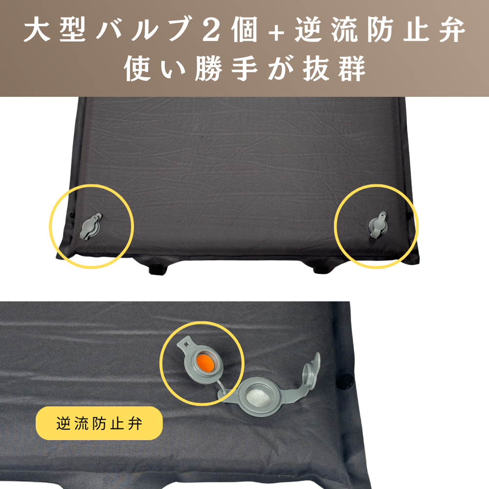 楽天市場】Nuuca キャンプマット 自動膨張式 ポンプ+ウォールポケット