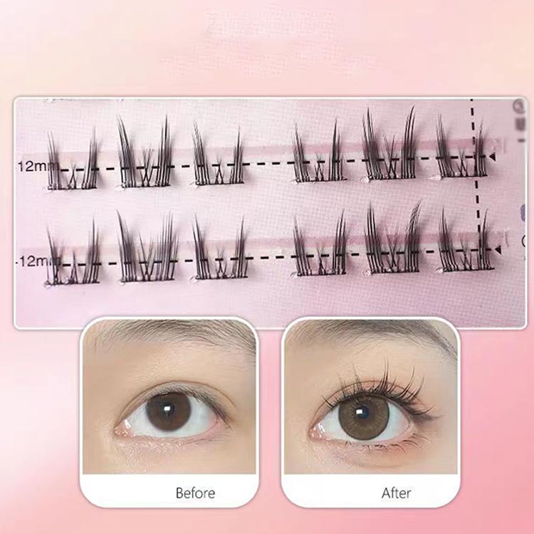 楽天市場】つけまつげ 部分用 接着剤不要 のり不要 つけまつ毛 つけま