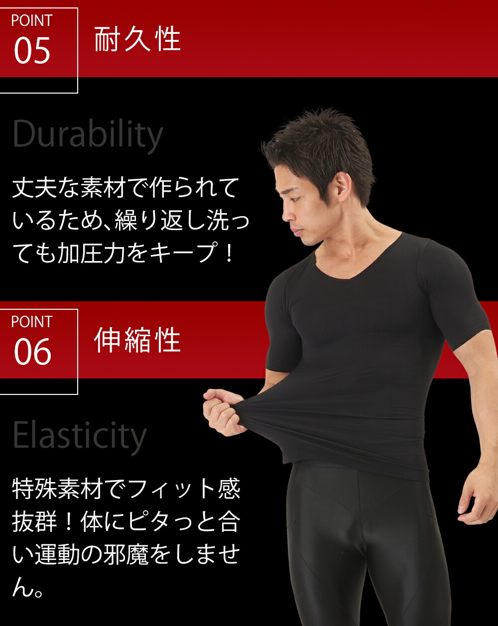 楽天市場】加圧シャツ 加圧 スパッツ 【上下セット】 メンズ スパル