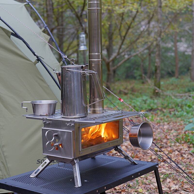 楽天市場】【新型】Soomloom 薪ストーブ DECO 2.0 サイドシェルフ付き