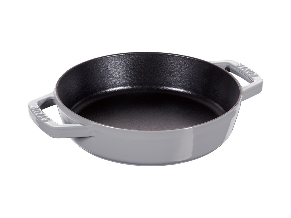 楽天市場】【公式】 ストウブ 両手フライパン ラウンド 20cm グレー