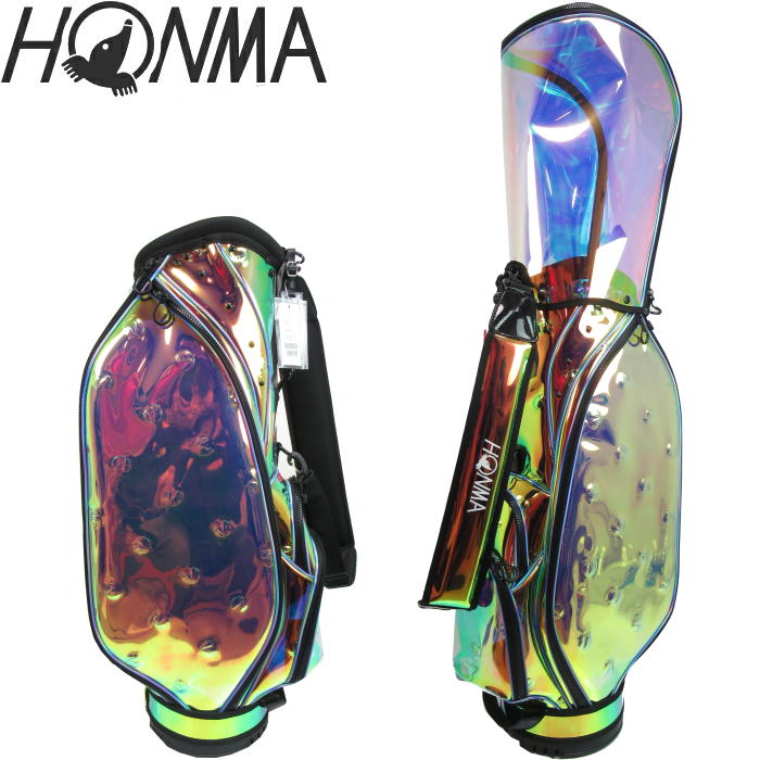 楽天市場】HONMA ホンマ 本間ゴルフ スケルトン クリアキャディバッグ