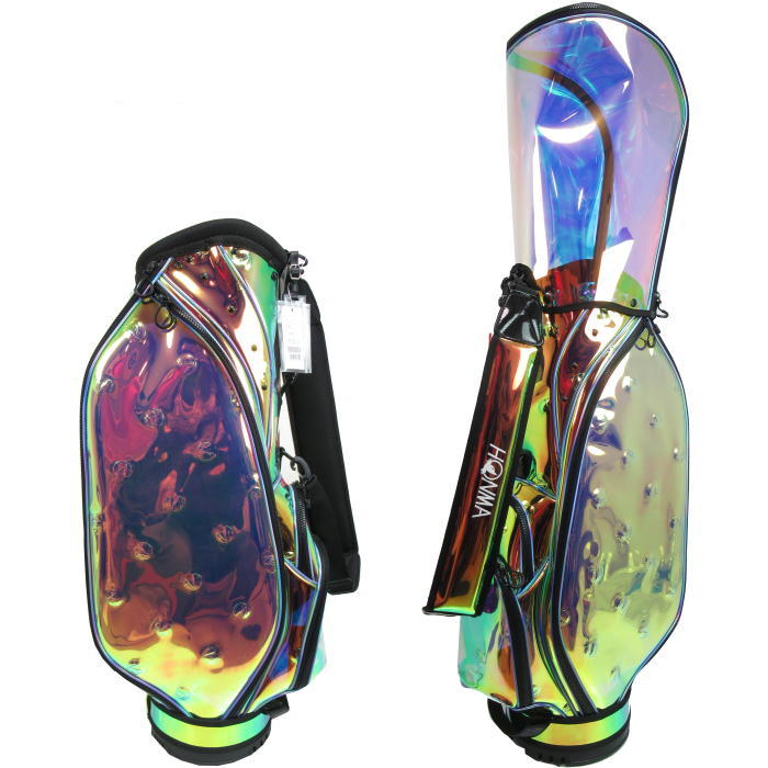 楽天市場】HONMA ホンマ 本間ゴルフ スケルトン クリアキャディバッグ