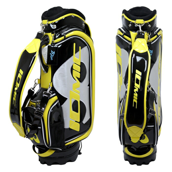 楽天市場】IOMIC イオミック エナメル スタンドキャディバッグ 9型