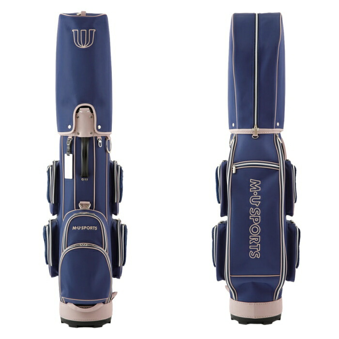 楽天市場】M・U SPORTS MUスポーツ 703Q6118 キャディバッグ