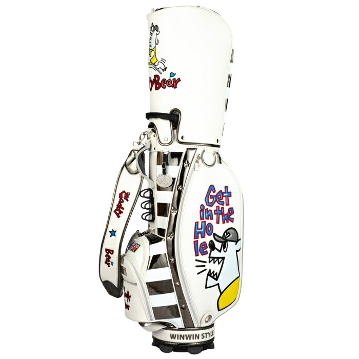 楽天市場】WINWIN STYLE ウィンウィンスタイル CADDY BEAR CART BAG
