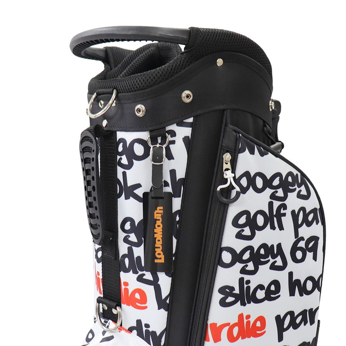 楽天市場】LOUDMOUTH ラウドマウス LM-CB0031 スタンドキャディバッグ