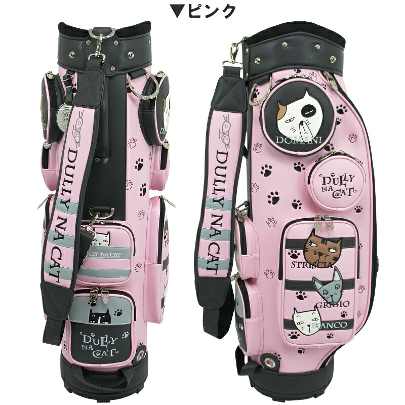 楽天市場】DULLY NA CAT ダリーナキャット キャディバッグ DN-CB03