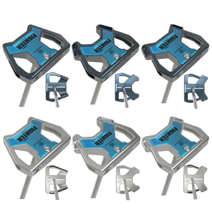 楽天市場】右用 BURKE GOLF バークゴルフ FIGHTER ゼロトルク ( F16CC