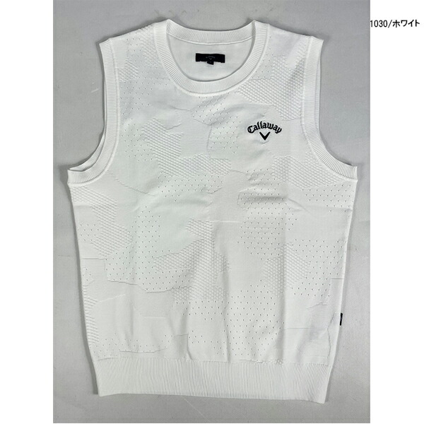 楽天市場】ゴルフウェア ベスト キャロウェイ C23219100 メンズ ニット