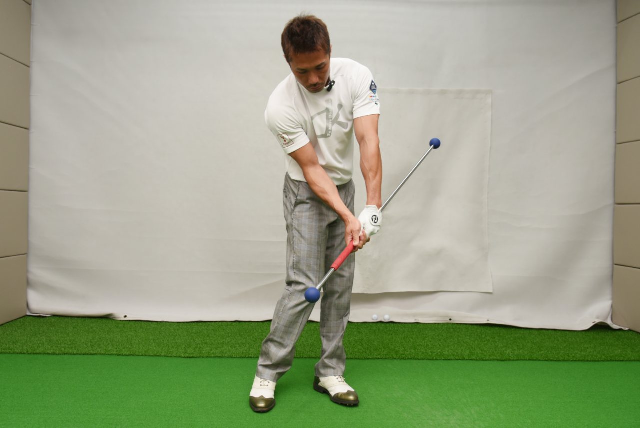 楽天市場】ダワ筋スティック ゴルフ練習器具 スイング 矯正 素振り