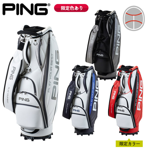 楽天市場】(即納)(ポイント10倍)ピンゴルフ ソフト PU キャディバッグ