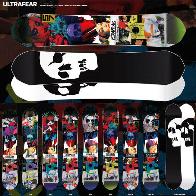 楽天市場】24-25 キャピタ スノーボード CAPITA ULTRAFEAR ウルトラ