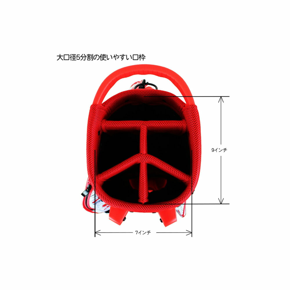 楽天市場】HTCゴルフ セサミストリート スタンドバッグ キャディバッグ