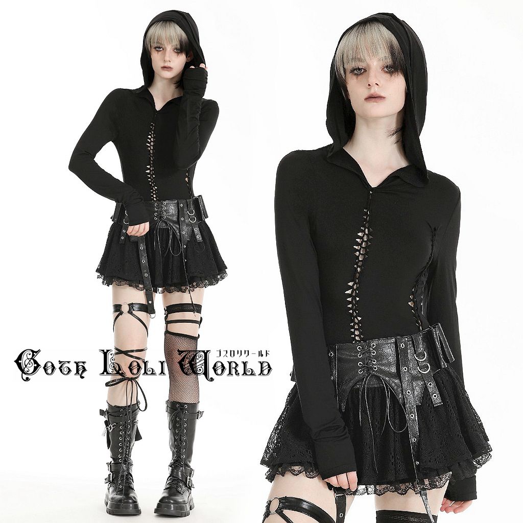 楽天市場】当日発送 即納 TW572 パンク ロック ファッション フーディ