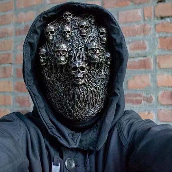 楽天市場】コスプレ ゾンビマスク スケルトン お化け ハロウィン 仮装