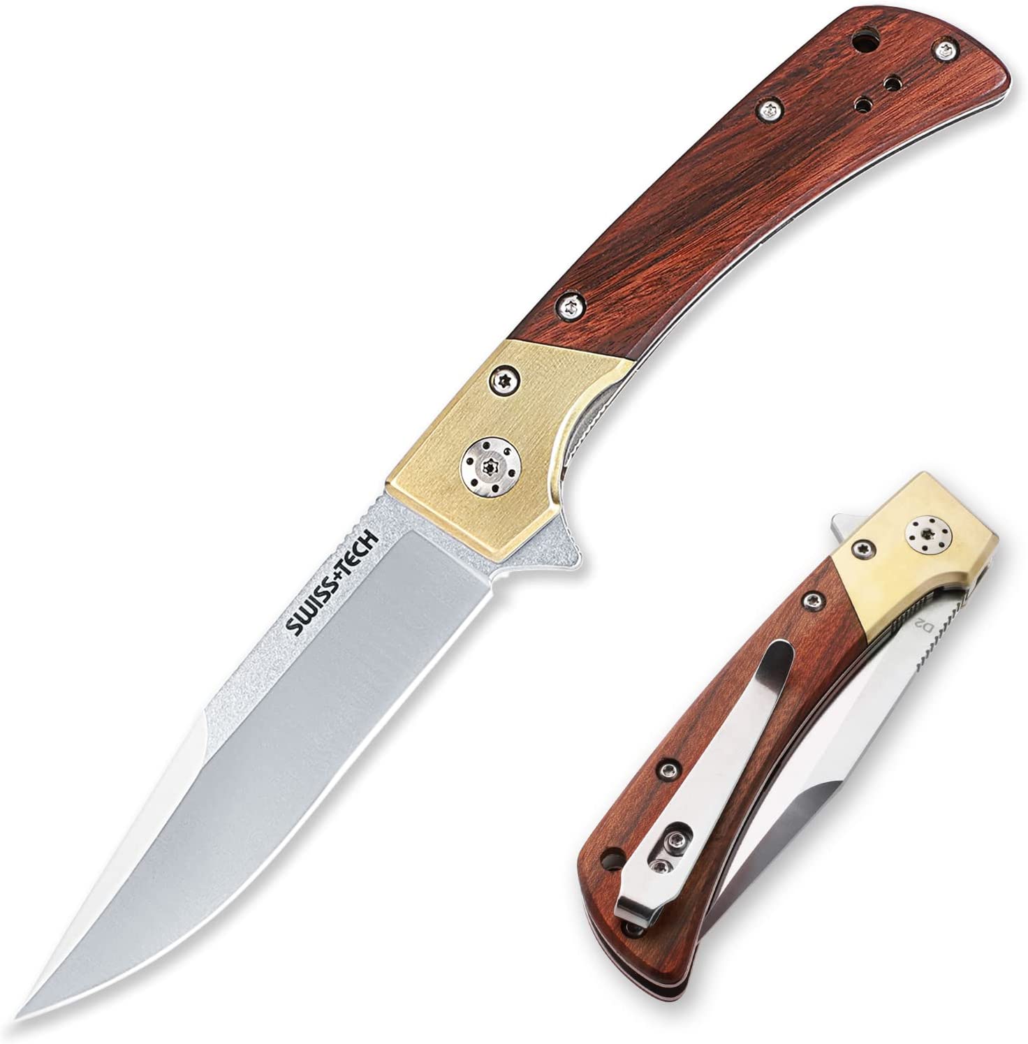 楽天市場】【10%OFF】SWISS+TECH フォールディングナイフ ナイフ