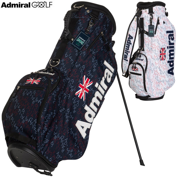 楽天市場】アドミラルゴルフ キャディバッグ スタンドキャディバッグ