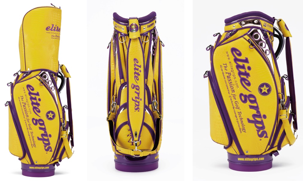 楽天市場】エリートグリップ EGCB-2106 イエロー キャディバッグ 片山