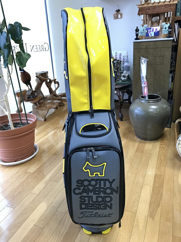 楽天市場】【新品未使用】ScottyCameron CAUTION STRIPE STAFF BAG